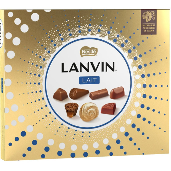 LANVIN ASSORTIMENT CHOCOLAT AU LAIT NESTLE 274G
