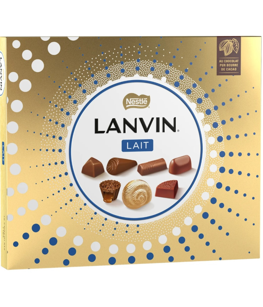 ASSORTIMENT CHOCOLAT AU LAIT LANVIN NESTLE 274G