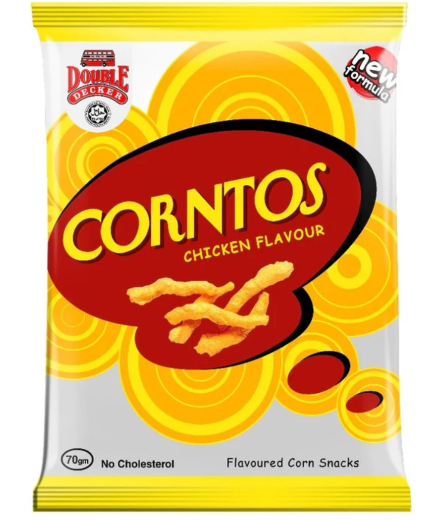 CHIPS CORNTOS CHICKEN FLAVOUR