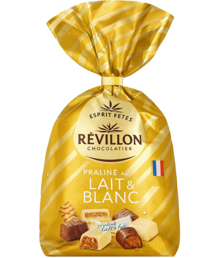 CHOCOLATIER PRALINE AU LAIT & BLANC REVILLON 360G