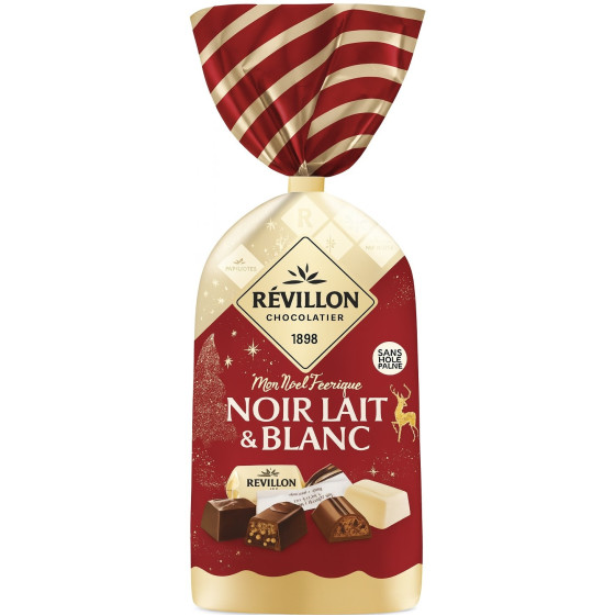 CHOCOLATINER NOIR AU LAIT & BLANC REVILLON 360G