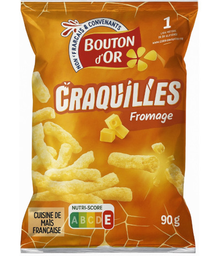 CHIPS BOUTON D'OR CRAQUILLES FROMAGE