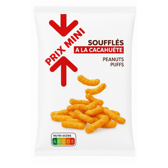 CHIPS PRIX MINI SOUFFLES A LA CACAHUETE
