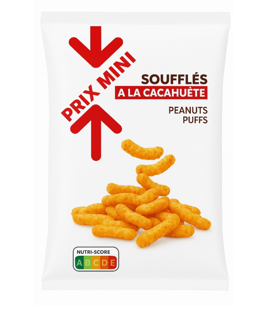CHIPS PRIX MINI SOUFFLES A LA CACAHUETE