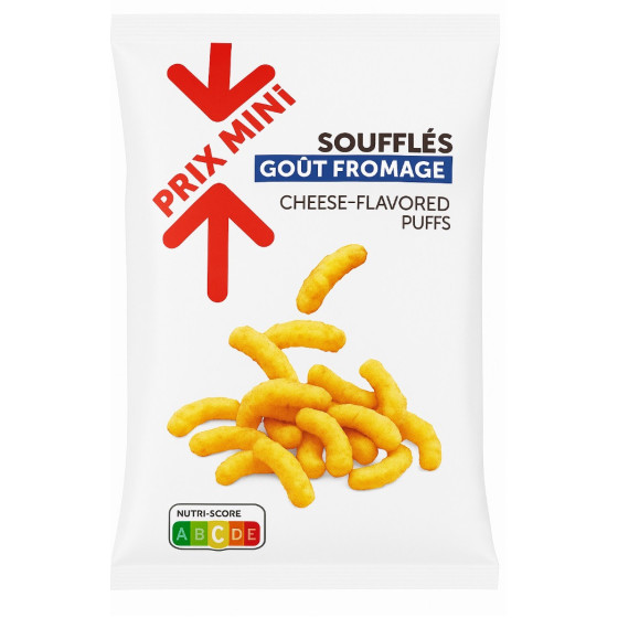 CHIPS PRIX MINI SOUFFLES GOUT FROMAGE