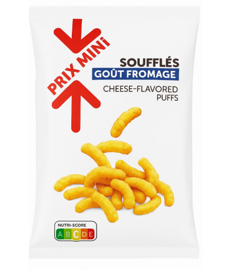 CHIPS PRIX MINI SOUFFLES GOUT FROMAGE