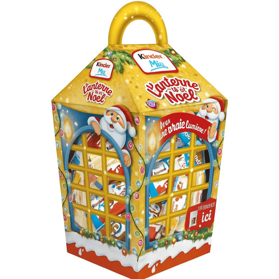 CHOCOLAT ASSORTIMENT LANTERNE DE NOEL KINDER MIX 99G