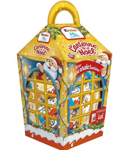 CHOCOLAT ASSORTIMENT LANTERNE DE NOEL KINDER MIX 99G