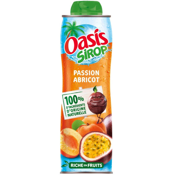 SIROP PASSION ABRICOT OASIS