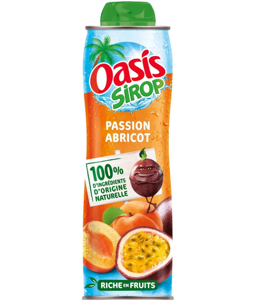 SIROP PASSION ABRICOT OASIS