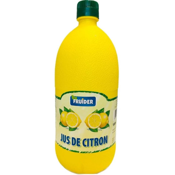 SIROP JUS DE CITRON FRUIDER