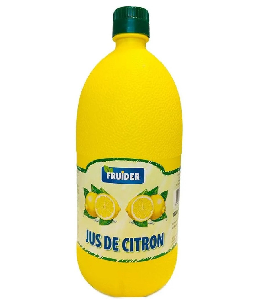 SIROP JUS DE CITRON FRUIDER