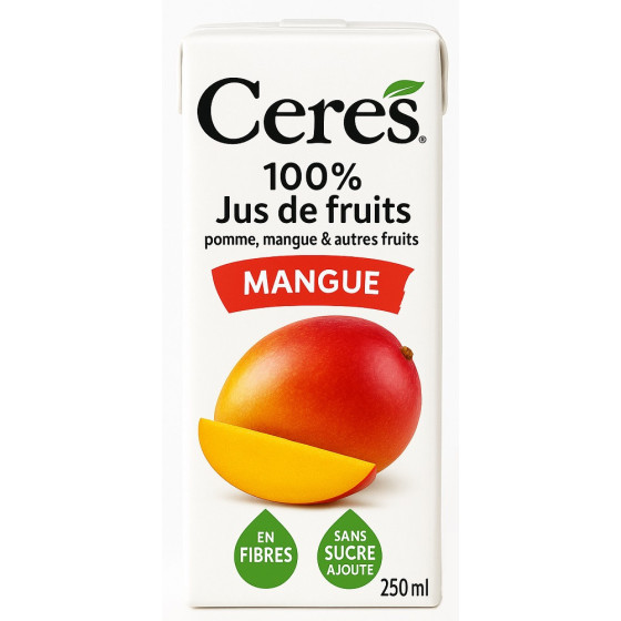 JUS DE MANGUE CERES 25CL