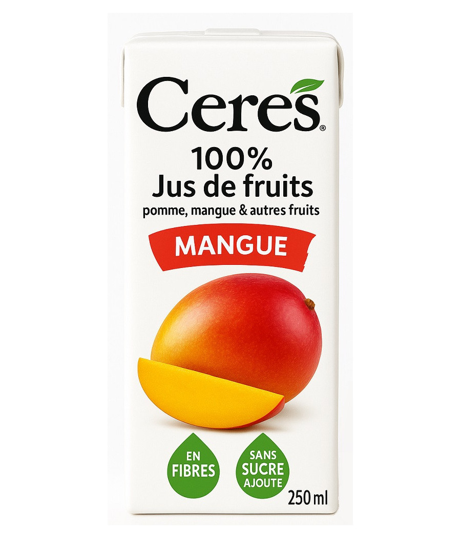 JUS DE FRUITS CERES MANGUE 25CL
