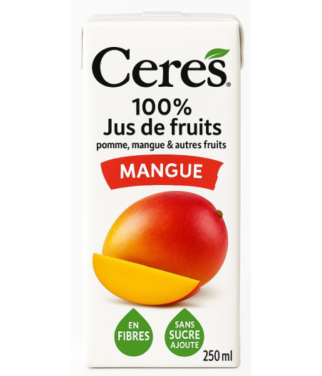 JUS DE MANGUE CERES 25CL