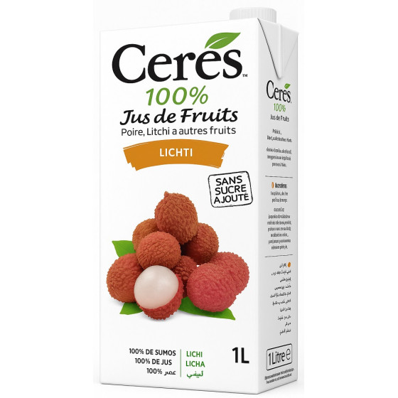 JUS DE FRUITS CERES LETCHIS 1L