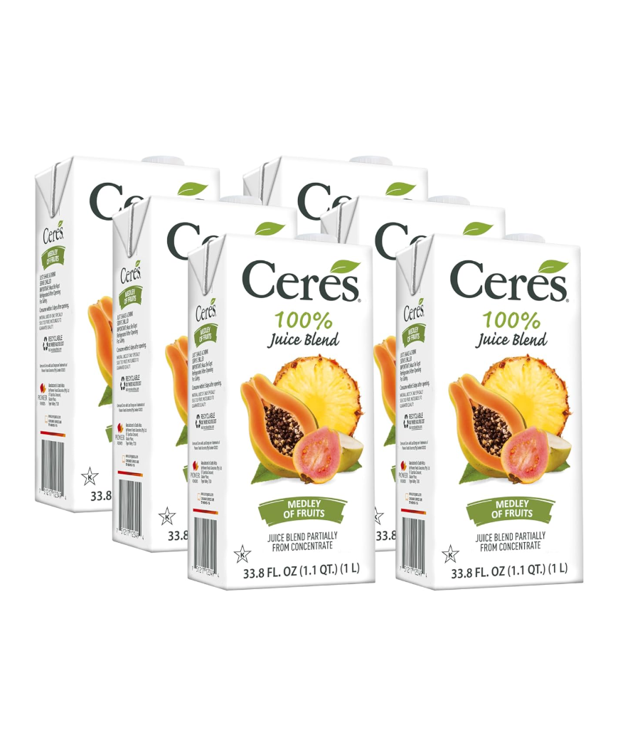 JUS COCKTAIL MULTIFRUITS CERES 6X20CL