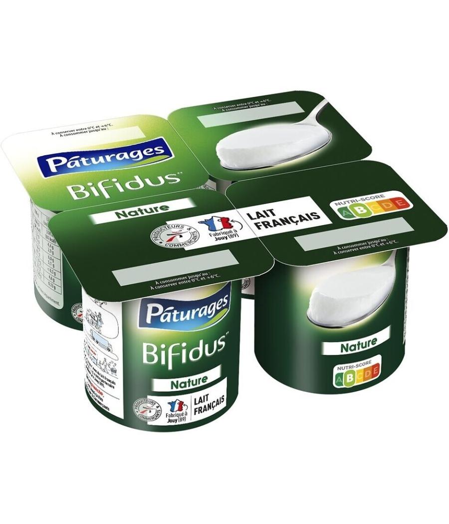 YAOURT BIFIDUS NATURE PATURAGES 4X125G
