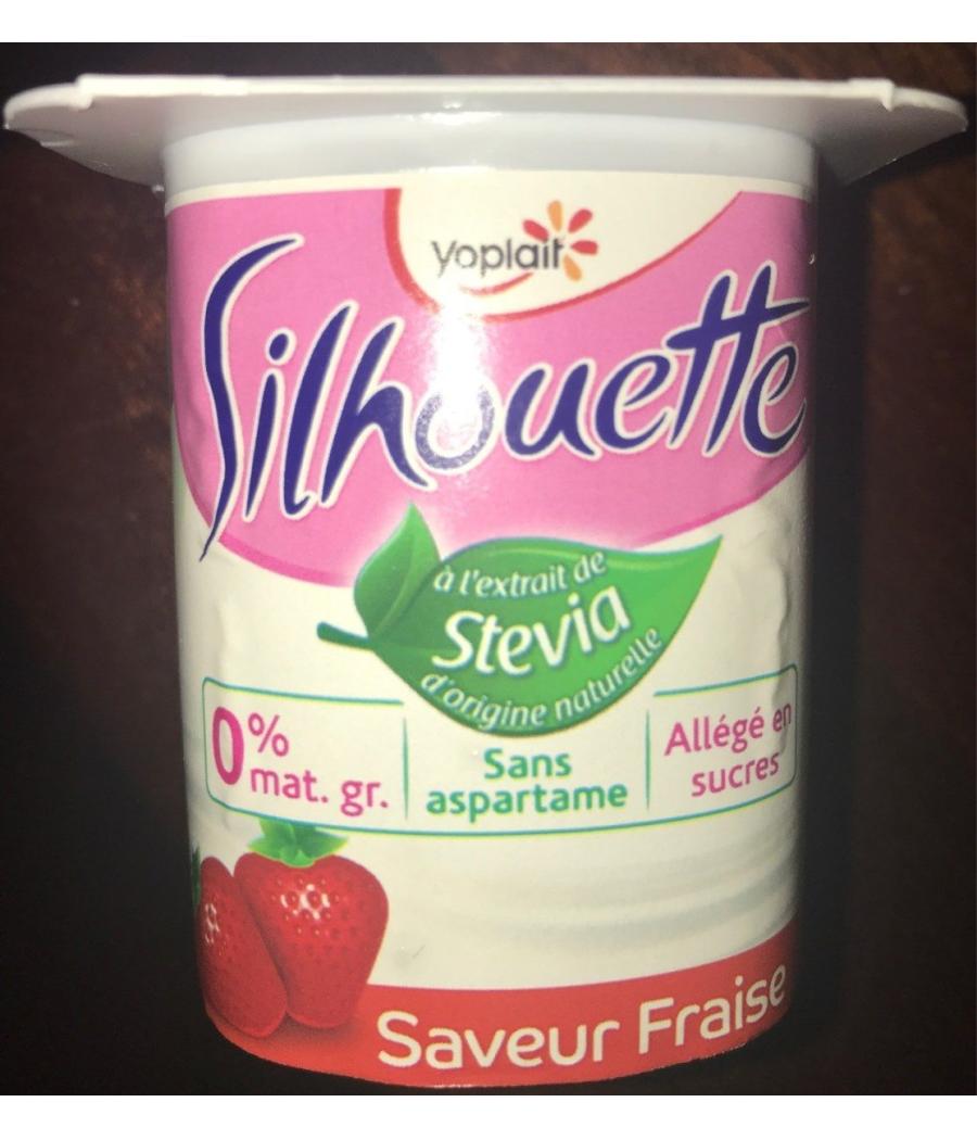 YAOURT SILHOUETTE SAVEUR FRAISE YOPLAIT 125G