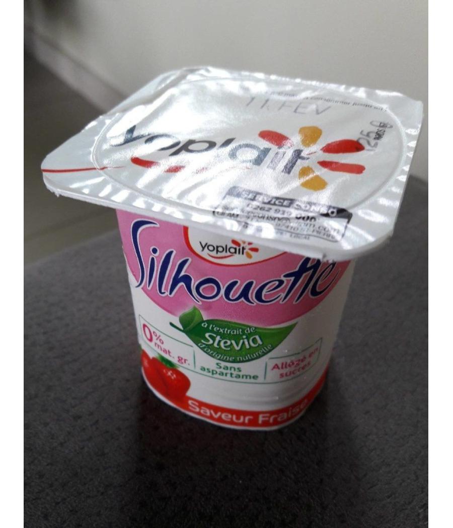 YAOURT SILHOUETTE SAVEUR FRAISE YOPLAIT 125G