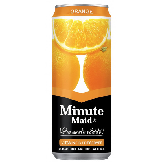 JUS DE FRUITS MINUTE MAID ORANGE 33 CL