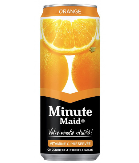 JUS DE FRUITS MINUTE MAID ORANGE 33 CL