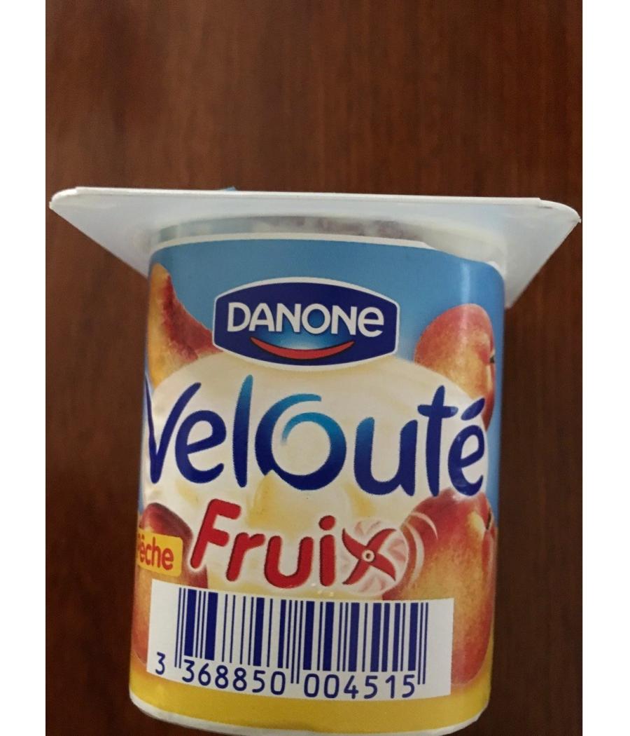 YAOURTS DANONE BRASSES VELOUTE FRUIX PECHE