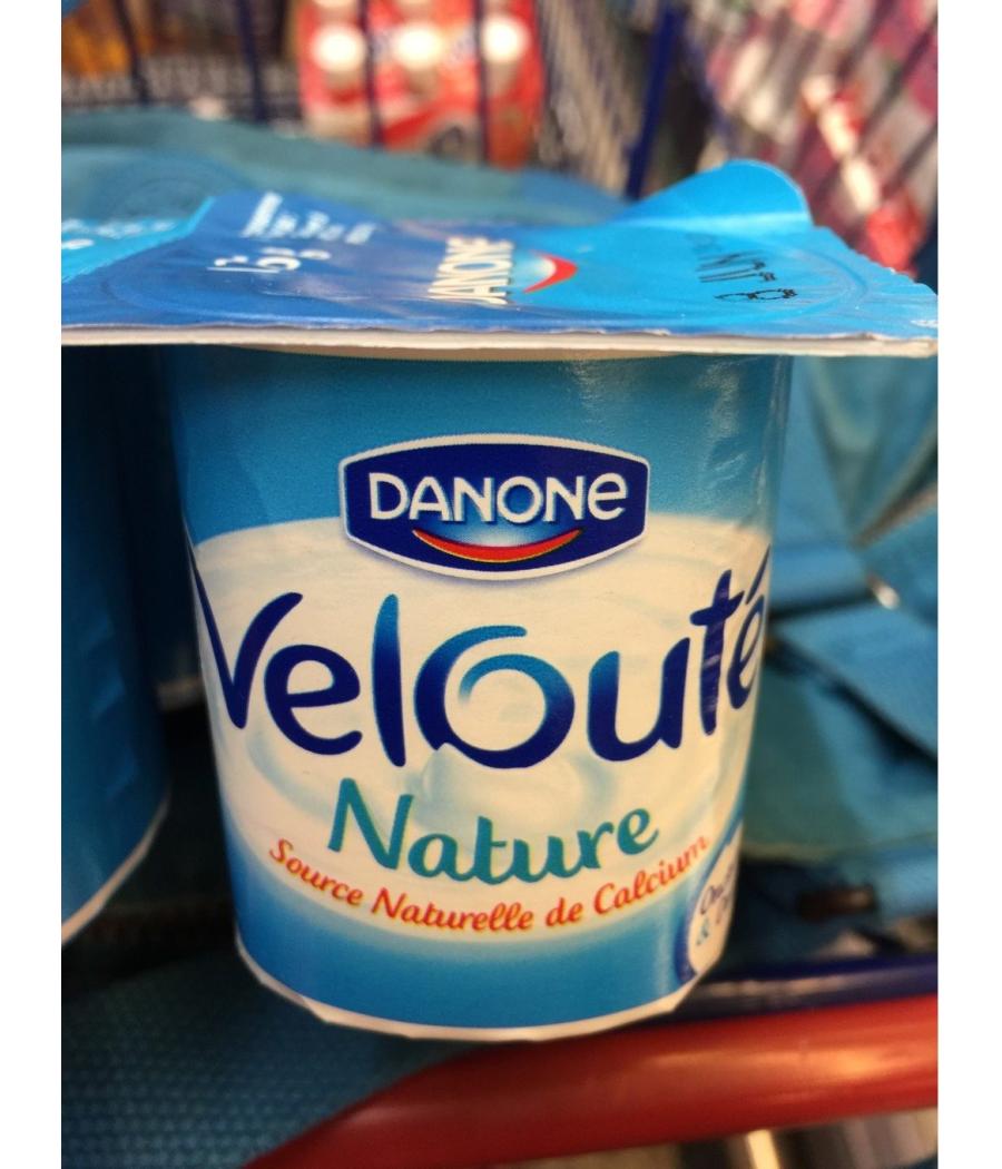 YAOURTS DANONE VELOUTE NATURE