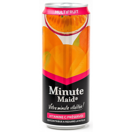 JUS DE FRUITS MINUTE MAID MULTIFRUIT 33 CL