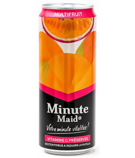 JUS DE FRUITS MINUTE MAID MULTIFRUIT 33 CL
