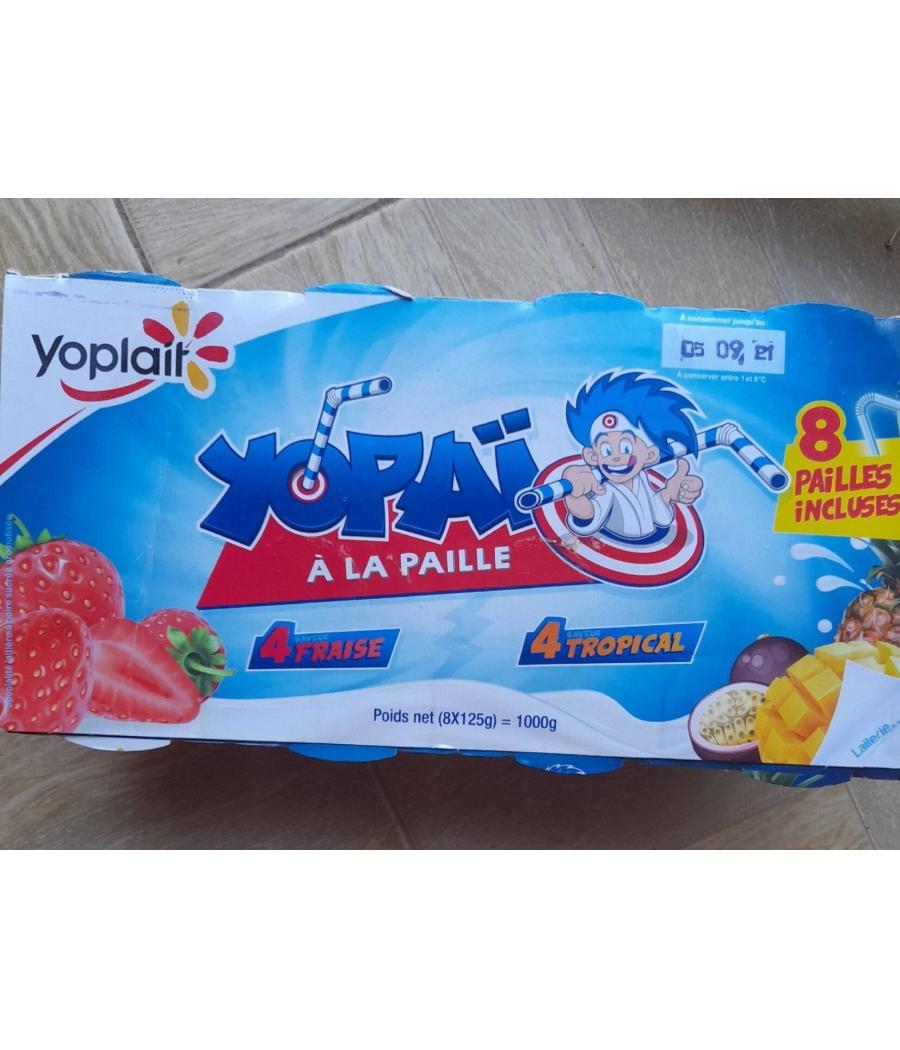 YAOURT A BOIRE YOPAI DE YOPLAIT 8X125G
