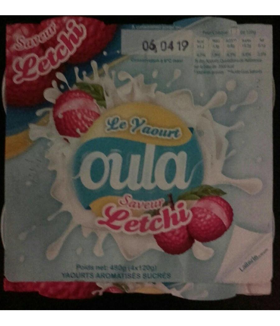 YAOURT SAVEUR LETCHI OULA 480G