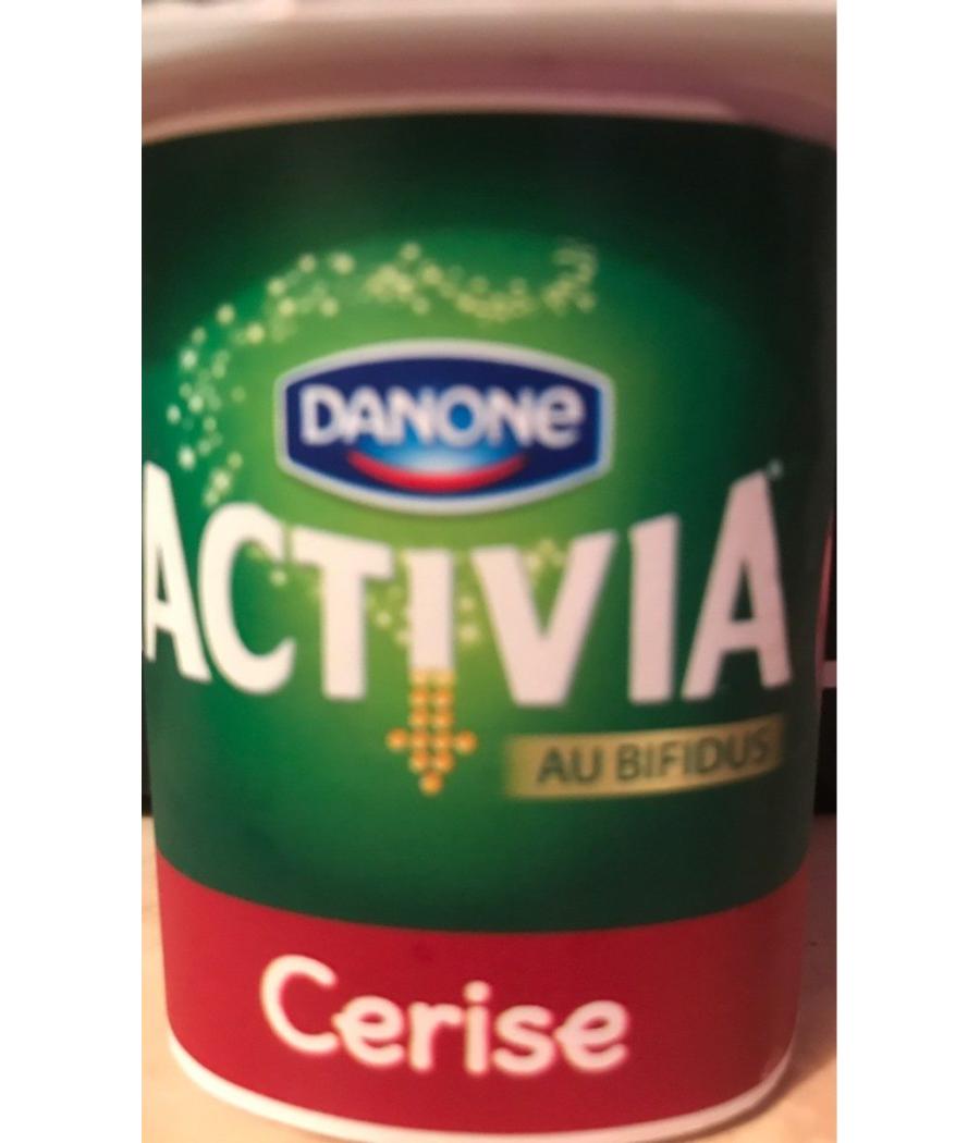 YAOURT AU BIFIDUS ACTIVIA SAVEURS CERISE