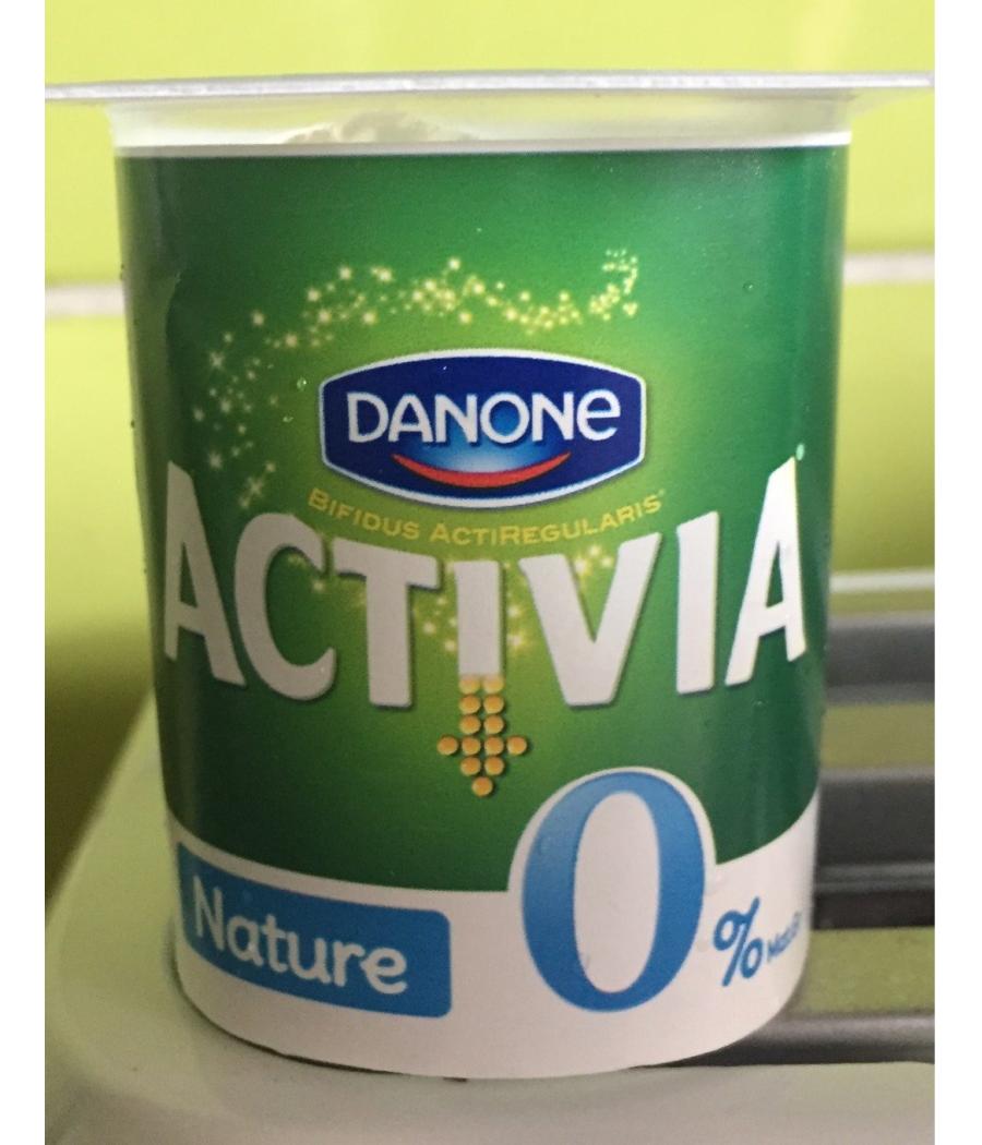 YAOURT ACTIVIA NATURE DANONE