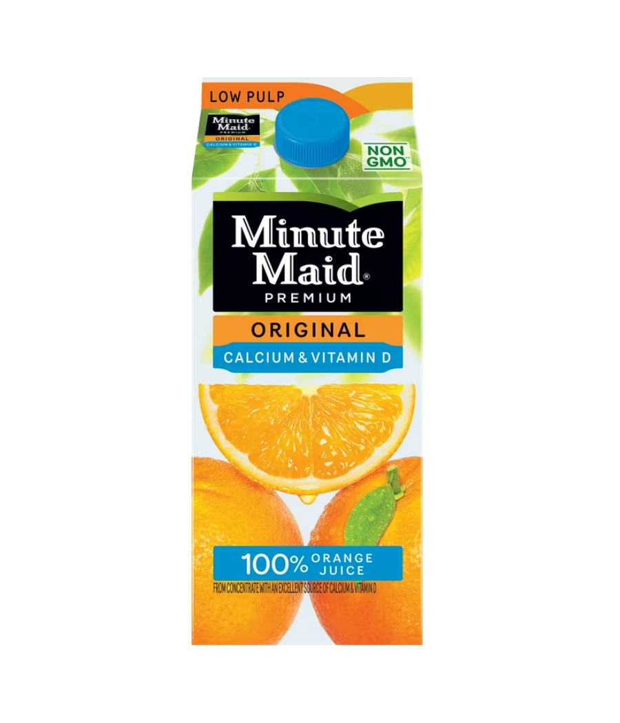 JUS DE FRUITS D'ORANGE CALCIUM & VITAMIN D MINUTE MAIDE 1L