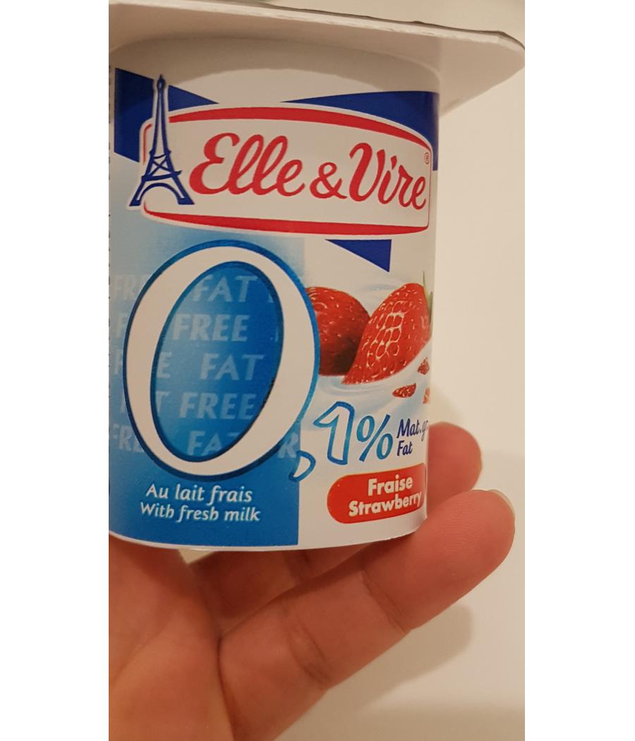 DESSERT LACTE AUX FRUITS 0,1% STERILISE UHT - FRAISE 4 X 125 G