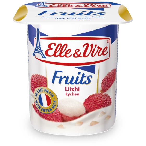 DESSERT LACTE AUX FRUITS STERILISE UHT - LITCHI 4 X 125G
