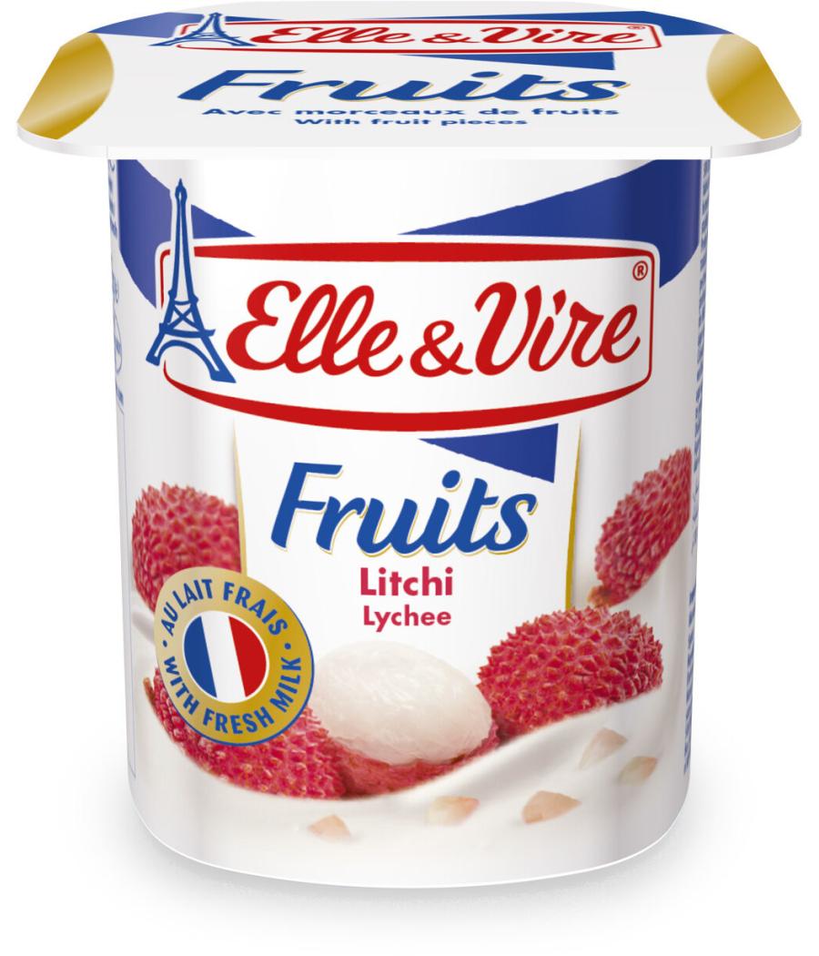 DESSERT LACTE AUX FRUITS STERILISE UHT - LITCHI 4 X 125G