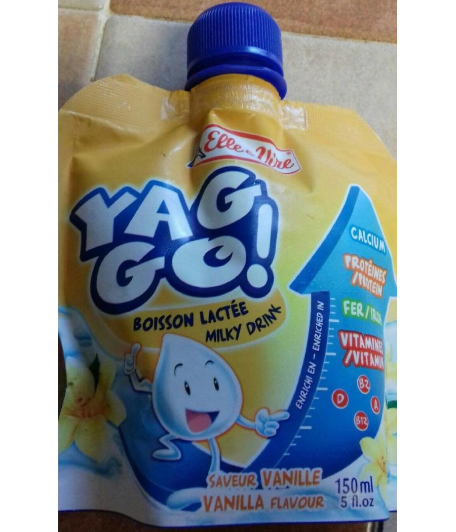 YAG GO UHT TREATED VANILLA  150 CL