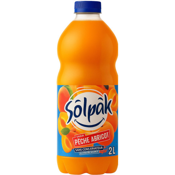 PECHE ABRICOT SOLPAK 2L
