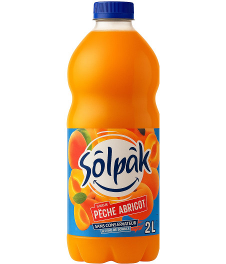 PECHE ABRICOT SOLPAK 2L