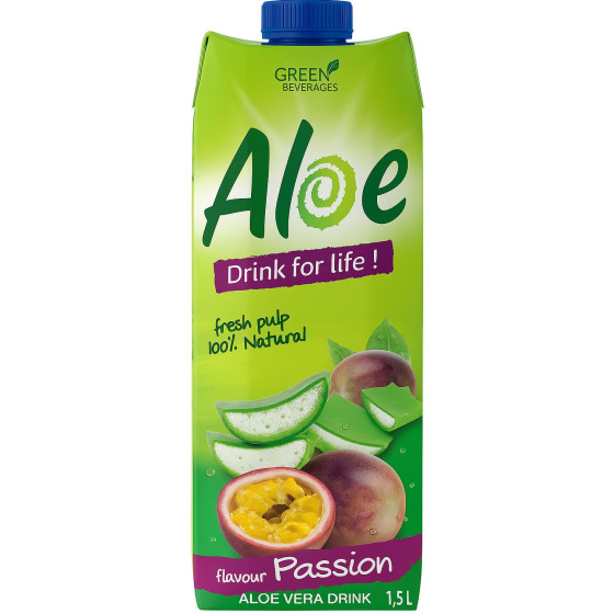 JUS D'ALOE VERA PASSION GREEN 1.5L