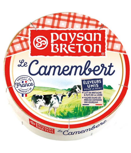 CAMEMBERT NAT 125G P.BRETON