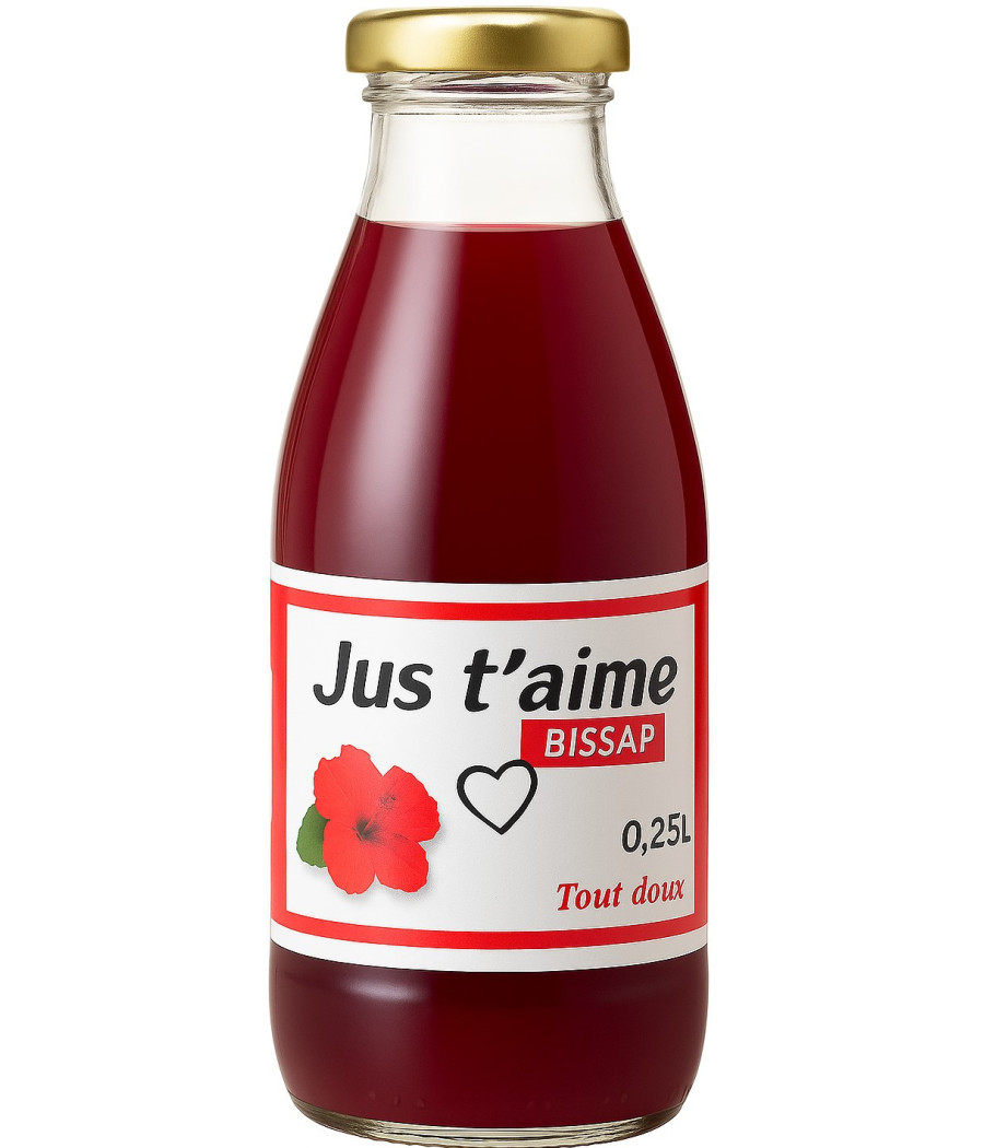 JUS DE FRUITS T'AIME BISSAP 0.25L