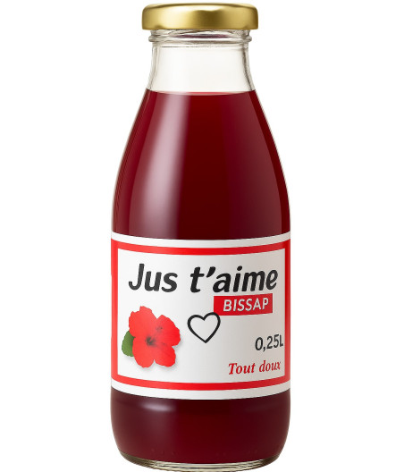JUS DE FRUITS T'AIME BISSAP 0.25L