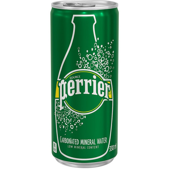 EAU GAZEUSE PERRIER 330ML