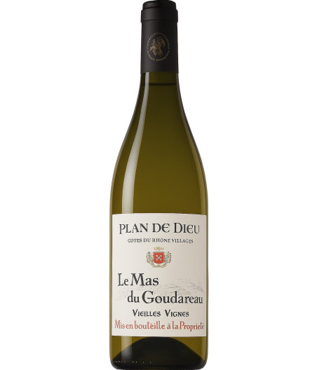 BOUTEILLE DE VIN PLAN DE DIEU LES MAS DU GOUDAREAU 75CL