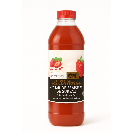 JUS DE FRUITS PAQUITO FRAISE 1L