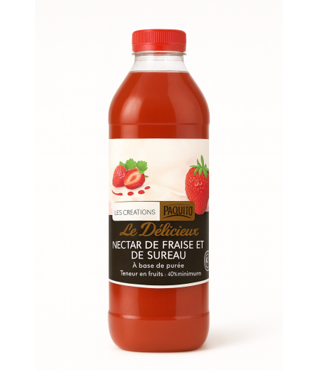 JUS DE FRUITS PAQUITO FRAISE 1L