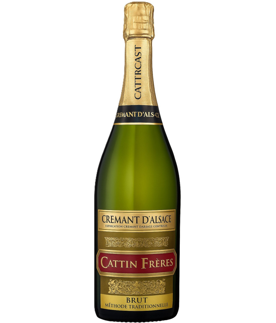 VIN CREMANT D'ALSACE CATTIN FRERES CATTRCAST 75CL